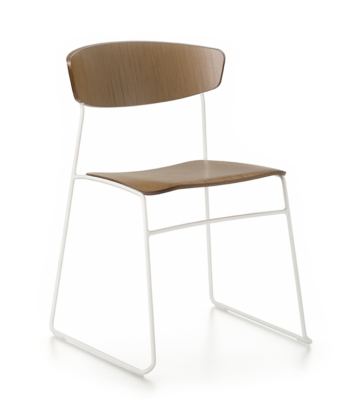 Wolfgang Metal Fornasarig Sleek, Versatile Chair 15