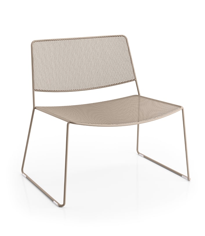 Link Outdoor Lounge Fornasarig, stylish and stackable seating 5