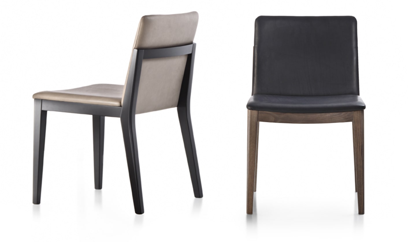 Camilla Fornasarig Chair Bent Wood Frame Custom Upholstery 4