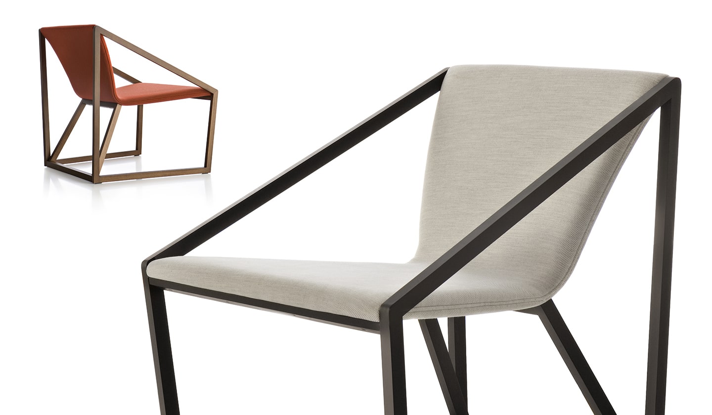 Kite Lounge Fornasarig Chair Elegant Ergonomic 5