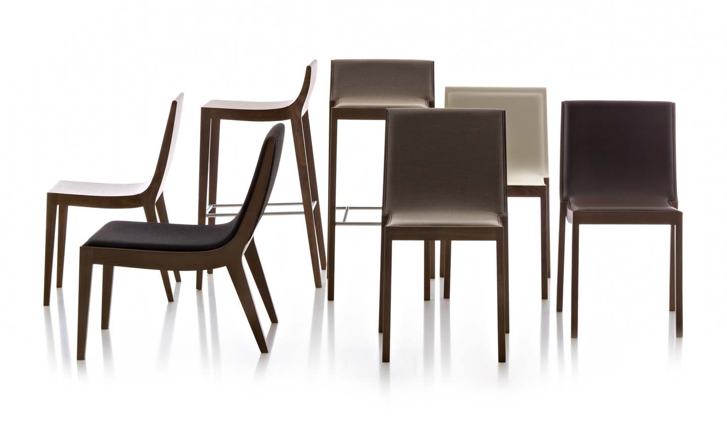 Moka Chair Fornasarig Comfortable, Versatile, Stackable 6