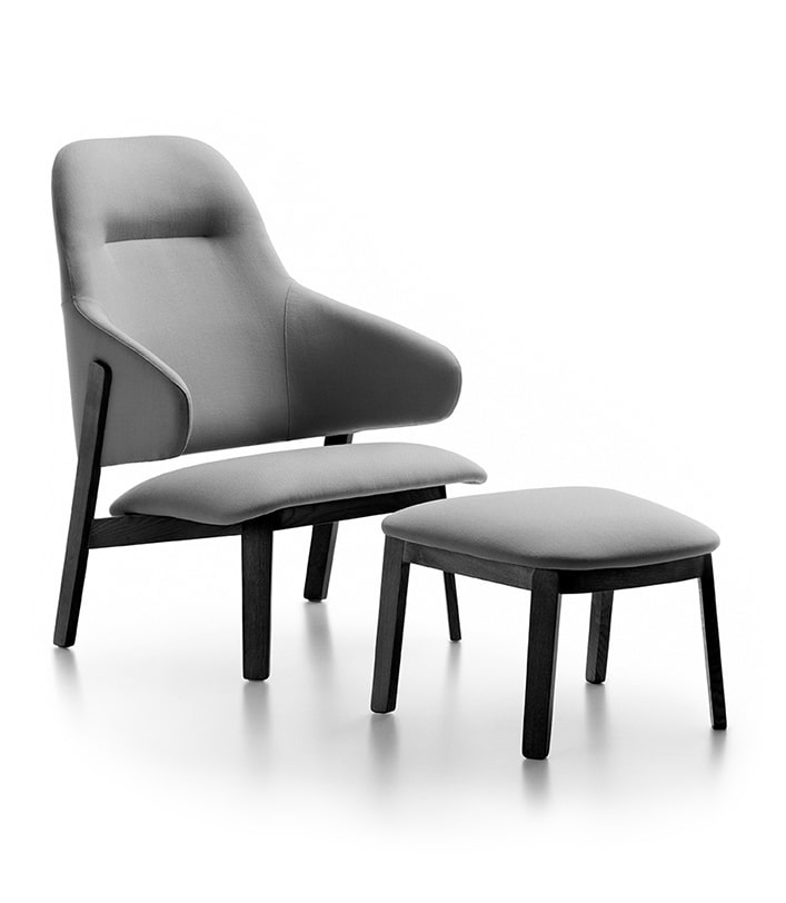 Wolfgang High Back Lounge Fornasarig Scandinavian Design 8