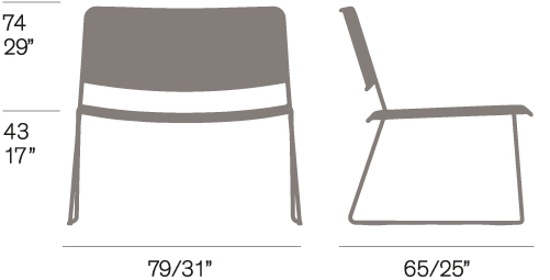 Link Outdoor Lounge Fornasarig, stylish and stackable seating 11