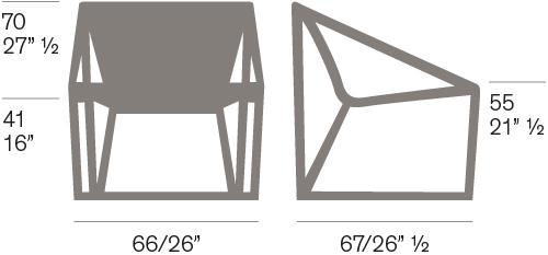Kite Lounge Fornasarig Chair Elegant Ergonomic 8