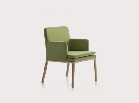 Allround Small Armchair Fornasarig Minimalist Scandinavian Seating System 1
