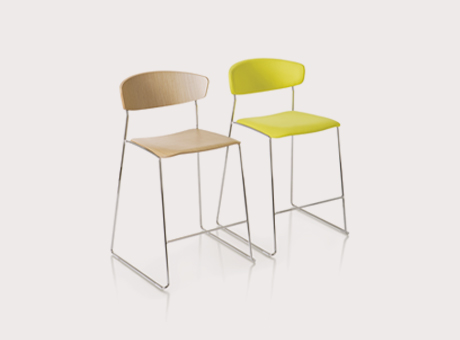 Wolfgang Counter 65 Metal stool Fornasarig Lightweight, Stackable Stool 1