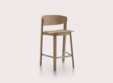 Wolfgang Wood Stool Fornasarig Elegance Scandinavian Design 1