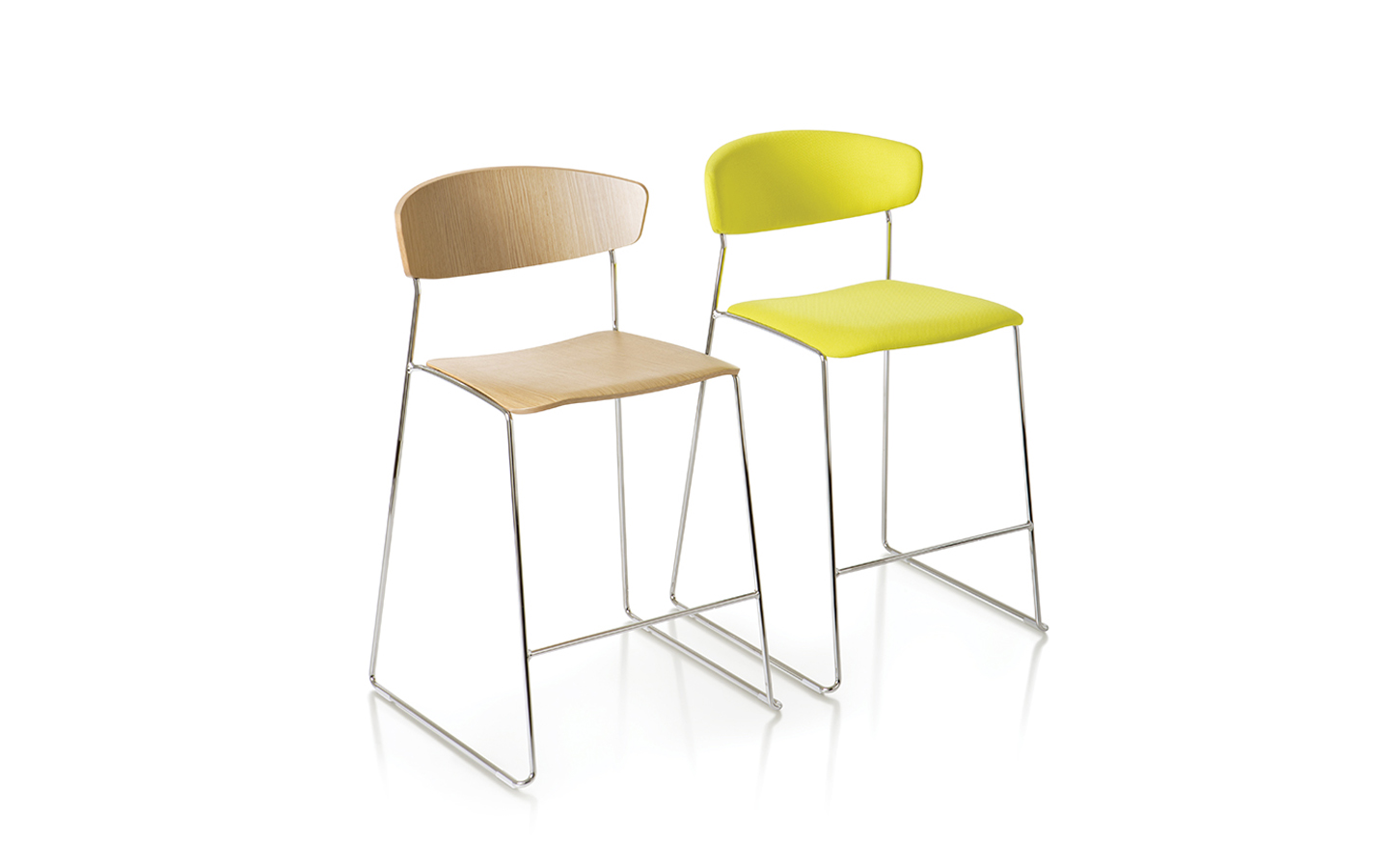 Wolfgang Counter 65 Fornasarig Lightweight, Stackable Stool 3