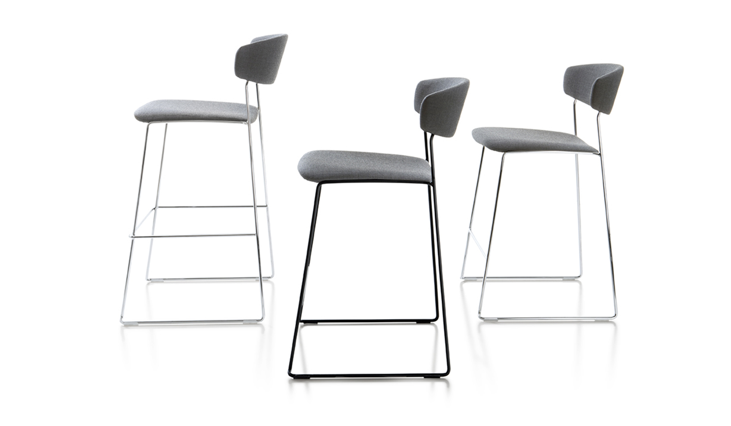 Wolfgang Counter 65 Fornasarig Lightweight, Stackable Stool 4