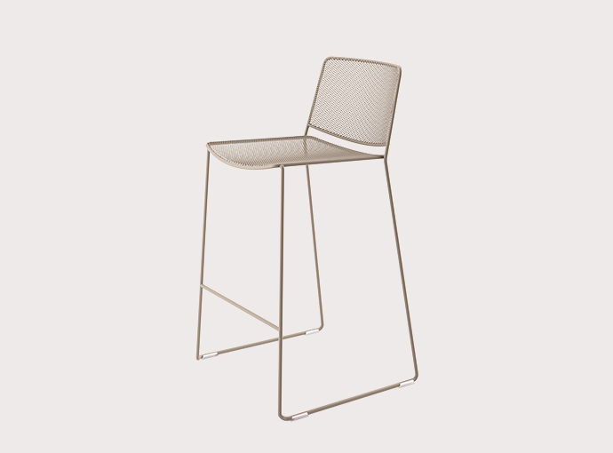 Link Outdoor Counter Stool Fornasarig, stylish and stackable seating 1