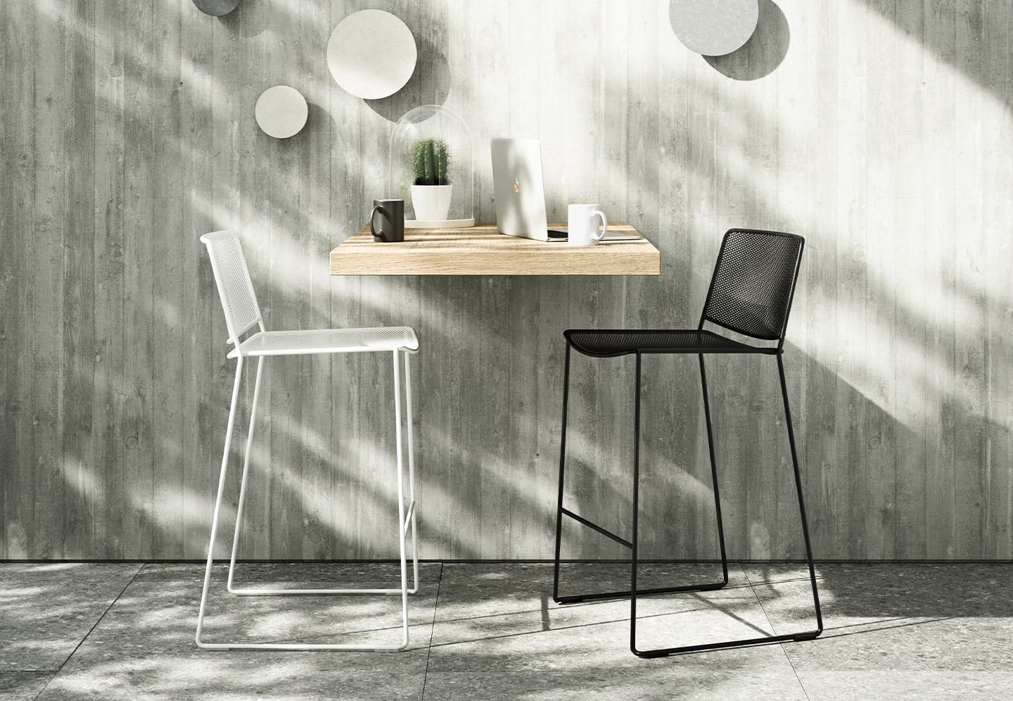 Link Outdoor Counter Fornasarig, stylish and stackable seating 4