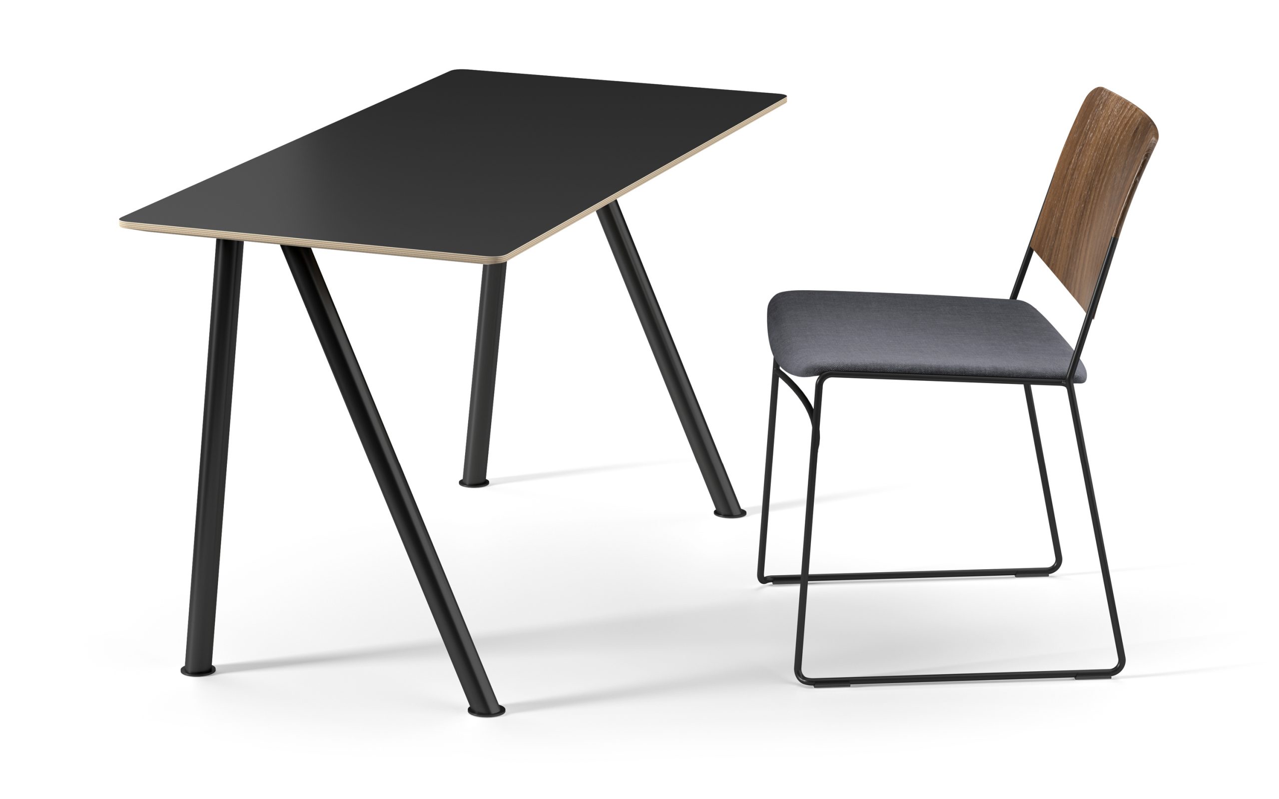 Link 60X Wood Fornasarig Ergonomic, Ultra-slim, Elegant Seating 9
