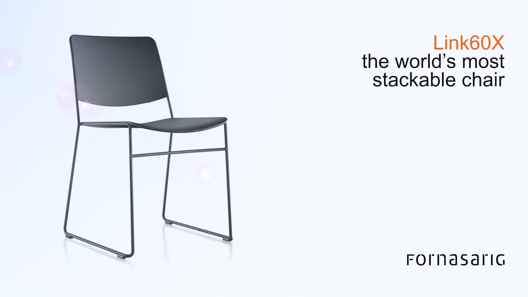 Link60X The Ultimate Stacking Chair Fornasarig