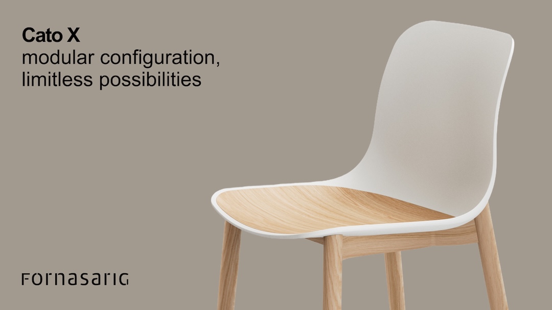 CatoX a modern chair fornasarig