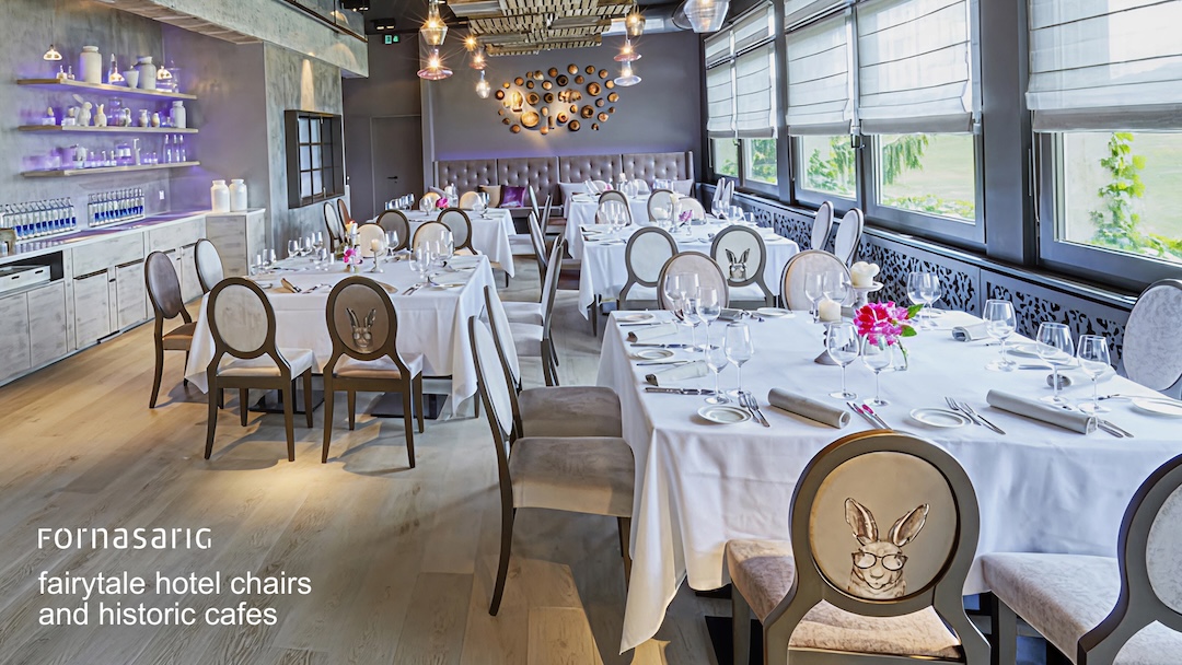 Fairytale hotel chairs and historic cafés hero Fornasarig