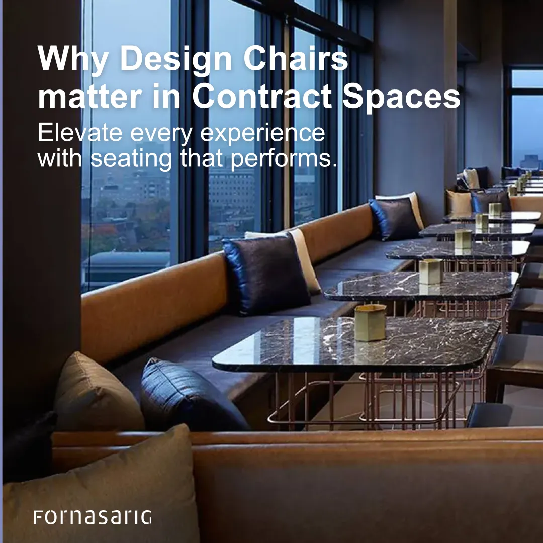 Design Chairs for contract Spaces thumb - fornasarig