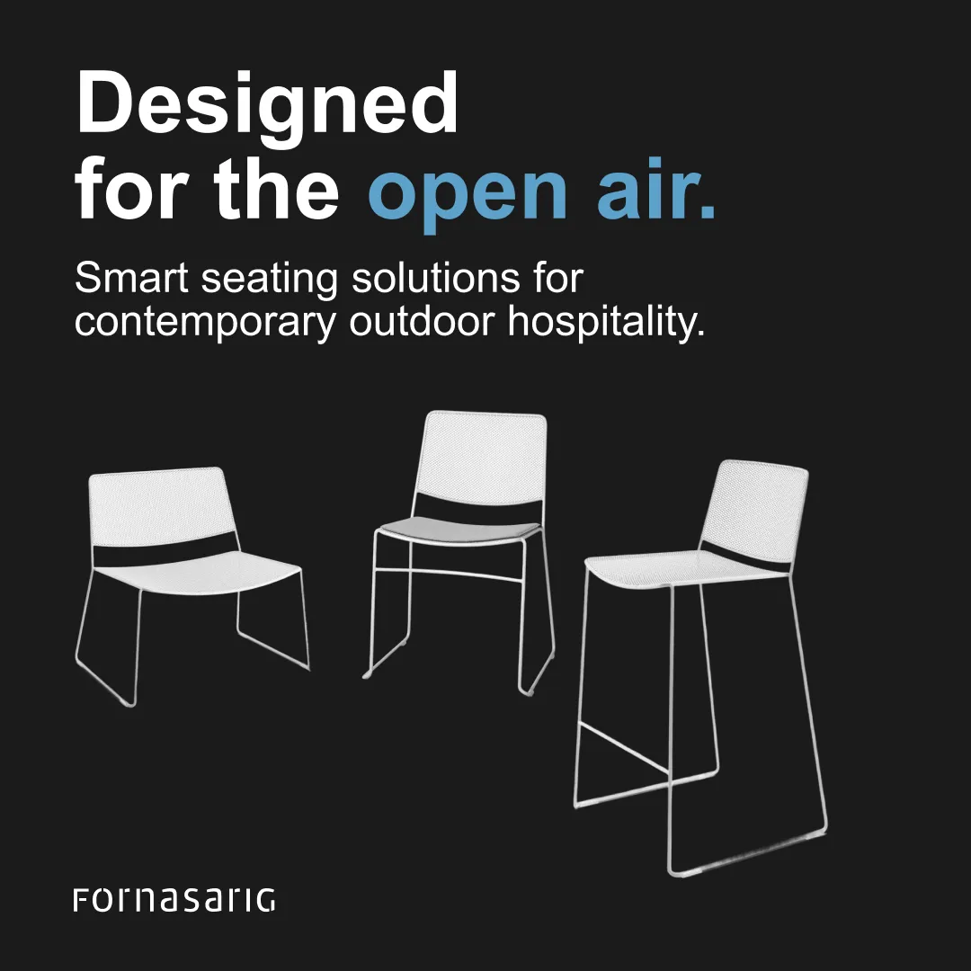 Link Outdoor designed for the open air 1080 fornasarig