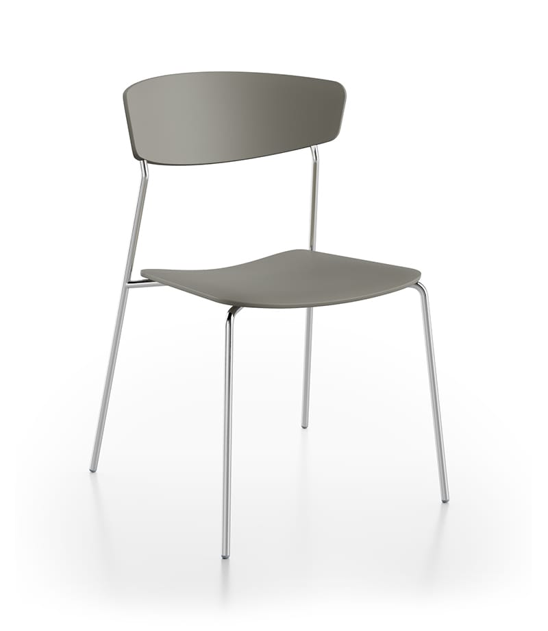 Wolfgang 50X Four Legs Fornasarig - lighter, stackable chair 11