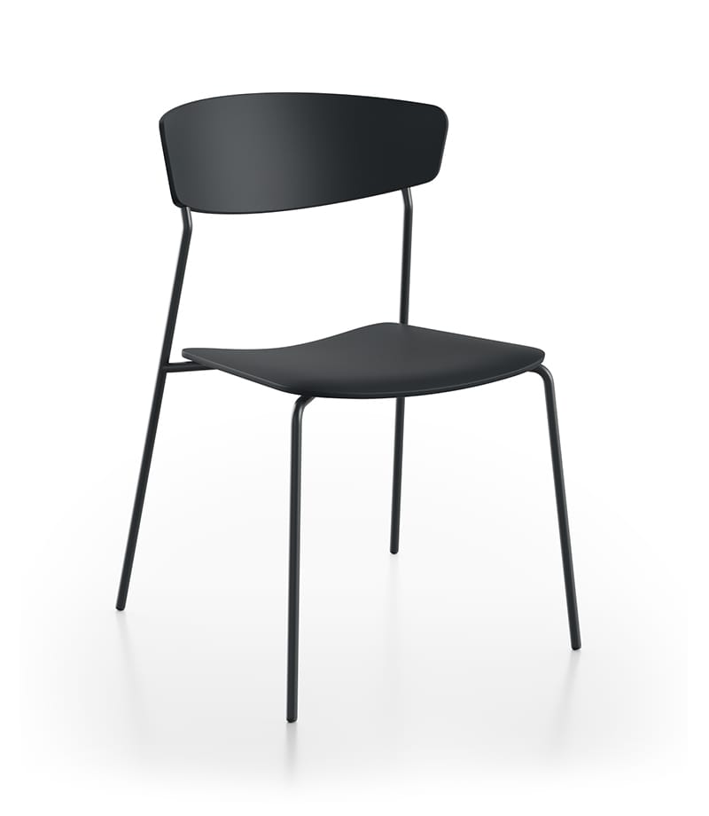 Wolfgang 50X Four Legs Fornasarig - lighter, stackable chair 13