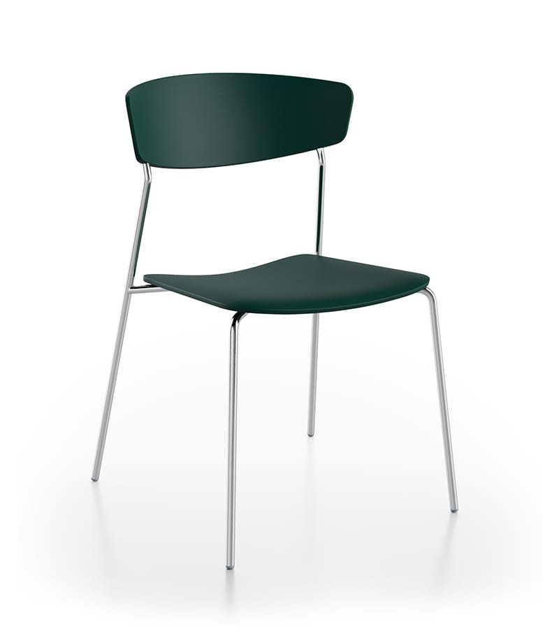 Wolfgang 50X Four Legs Fornasarig - lighter, stackable chair 5