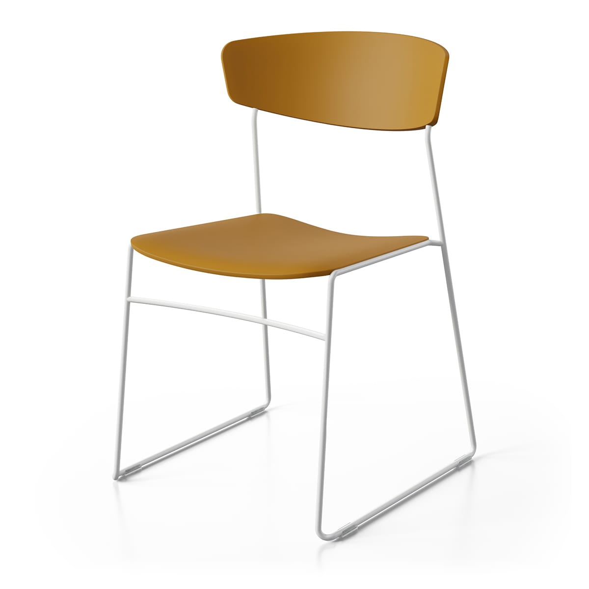 Fornasarig | Wolfgang 50X Sled Chair Impossibly slim. Entirely recyclable.