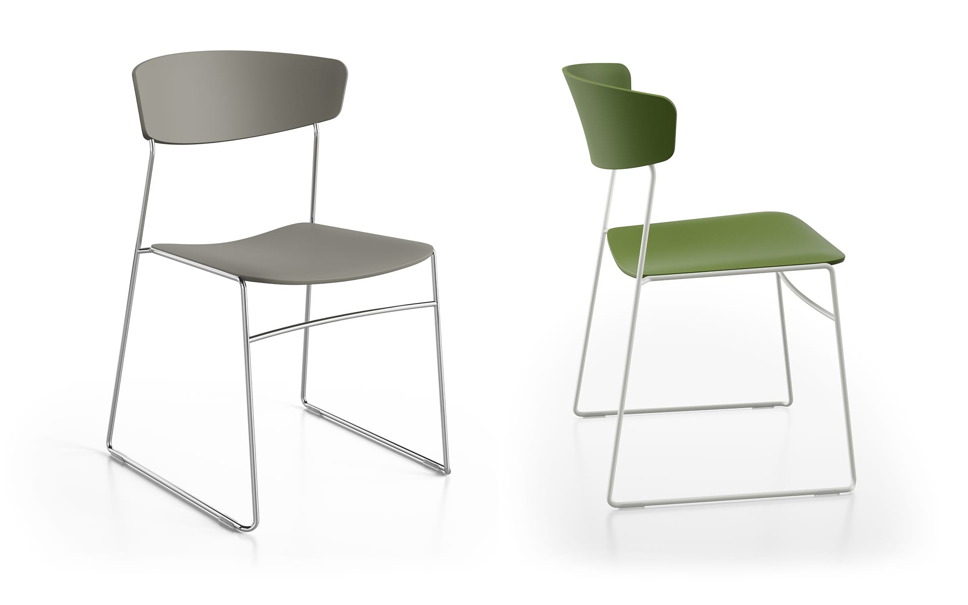 Wolfgang Wolfgang 50X Sled Fornasarig - lighter, stackable chair 1