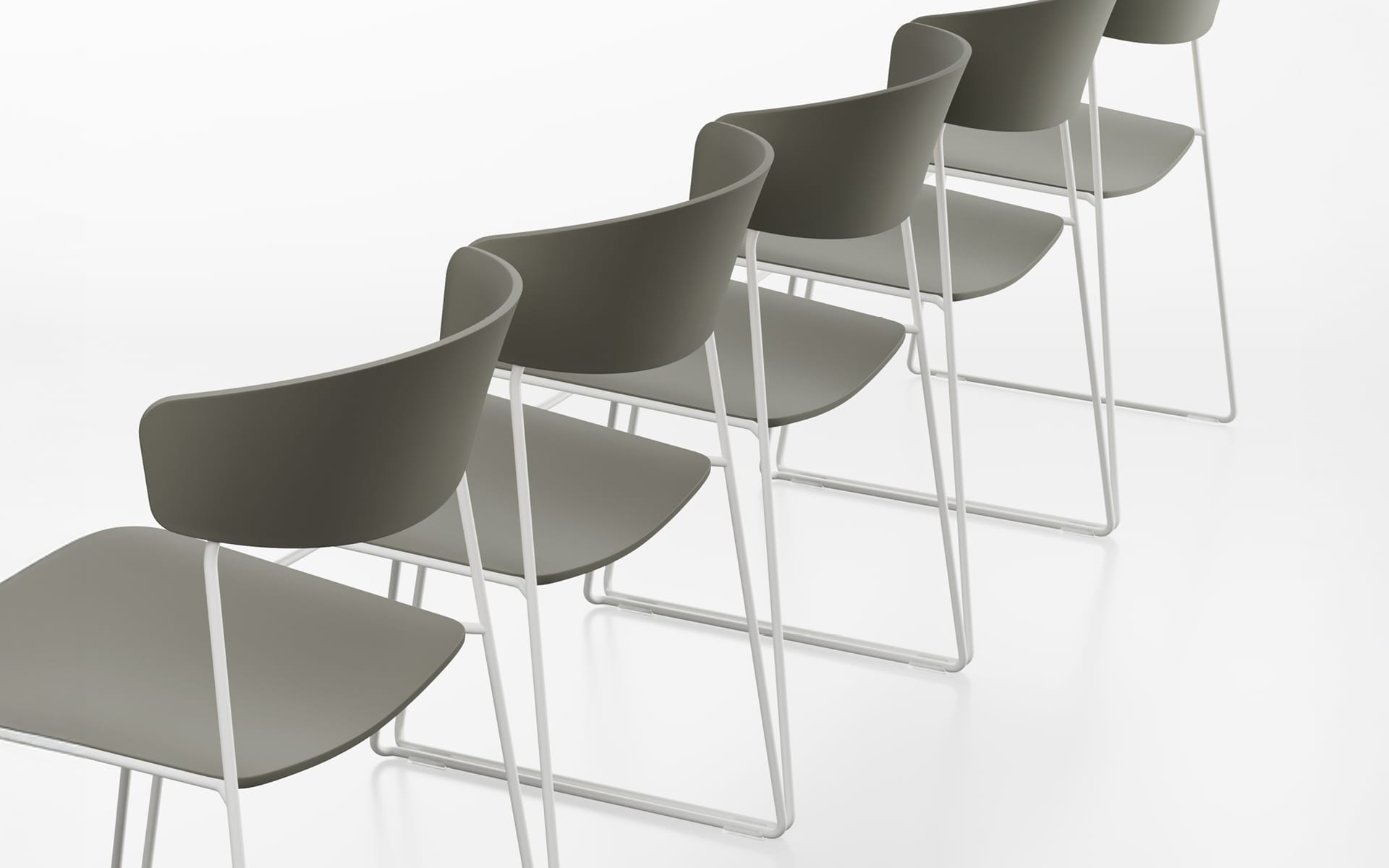 Wolfgang Wolfgang 50X Sled Fornasarig - lighter, stackable chair 4