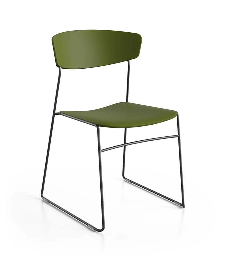 Wolfgang Wolfgang 50X Sled Fornasarig - lighter, stackable chair 18