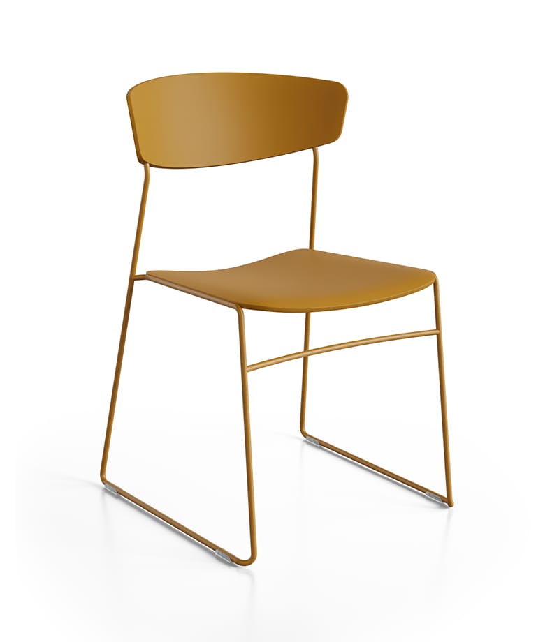 Wolfgang Wolfgang 50X Sled Fornasarig - lighter, stackable chair 22