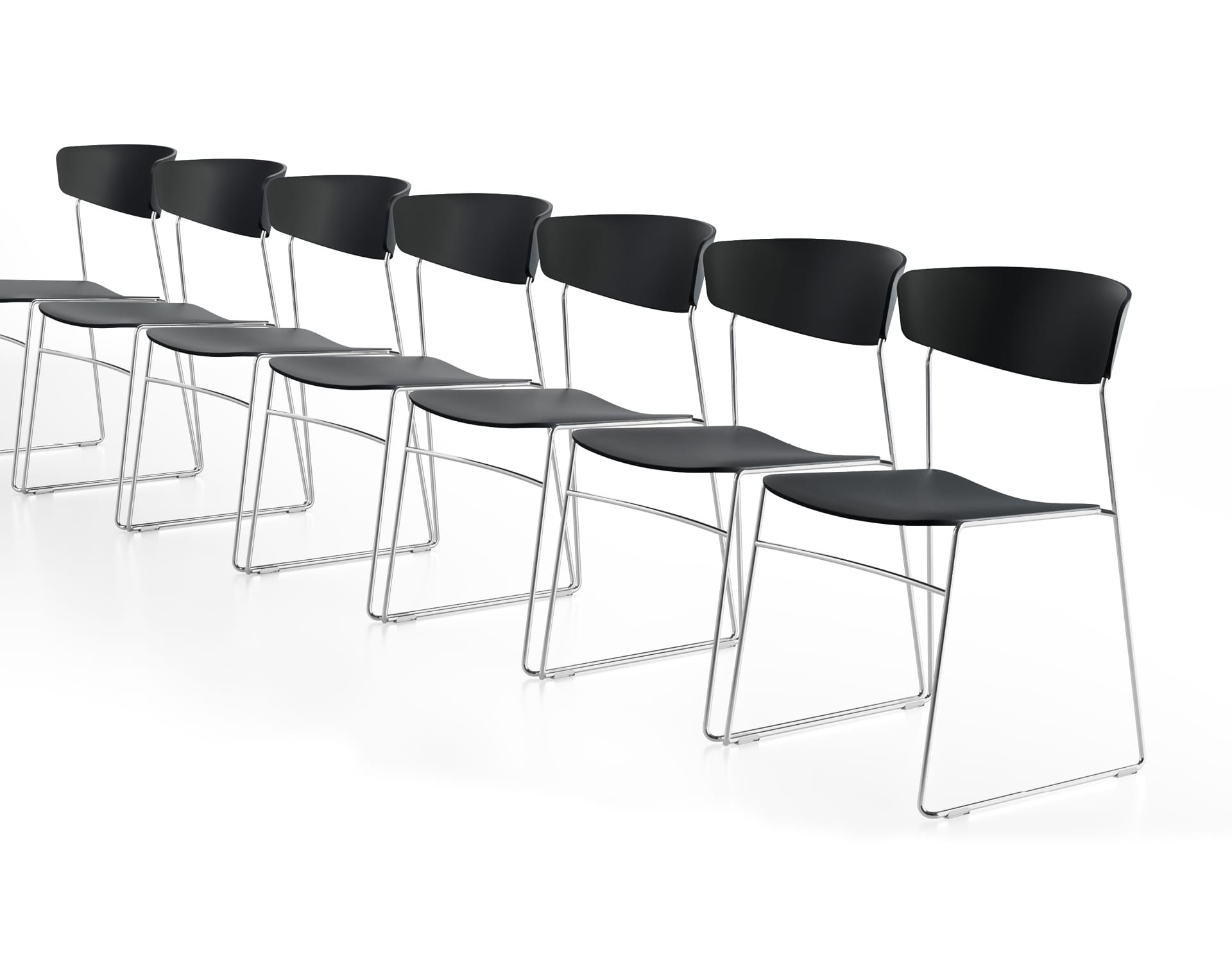 Wolfgang Wolfgang 50X Sled Fornasarig - lighter, stackable chair 5