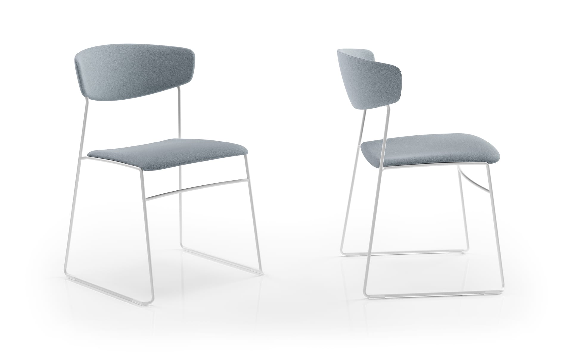 Wolfgang Wolfgang 50X Sled Fornasarig - lighter, stackable chair 11