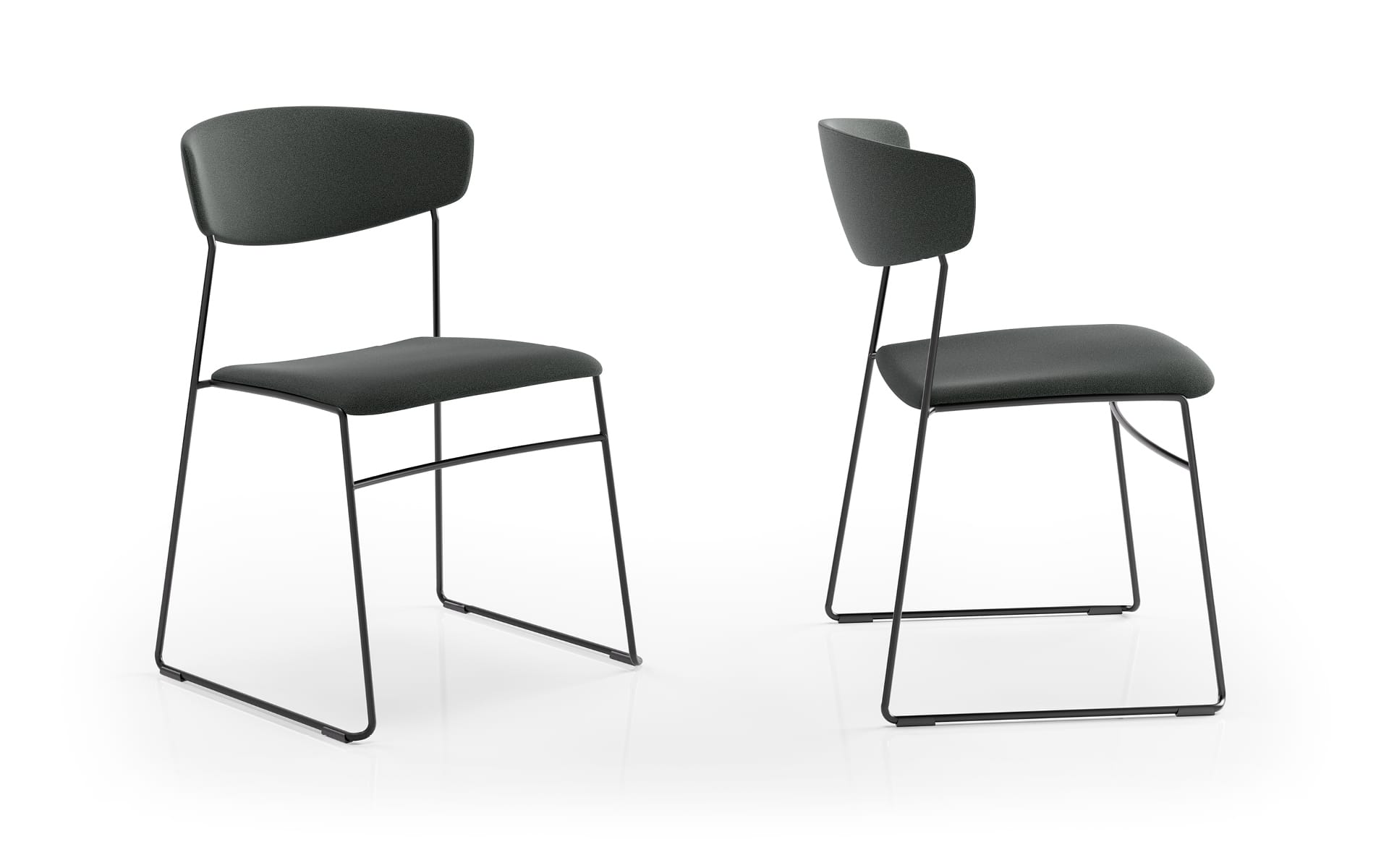 Wolfgang Wolfgang 50X Sled Fornasarig - lighter, stackable chair 12