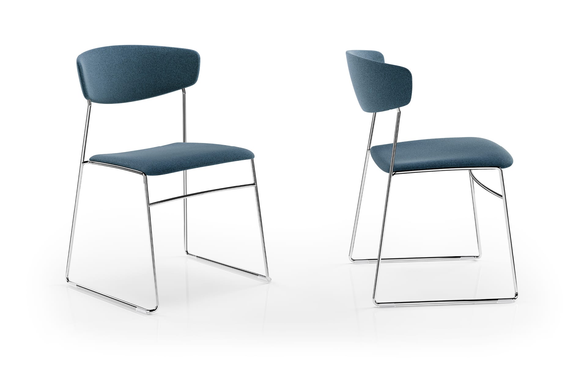 Wolfgang Wolfgang 50X Sled Fornasarig - lighter, stackable chair 13