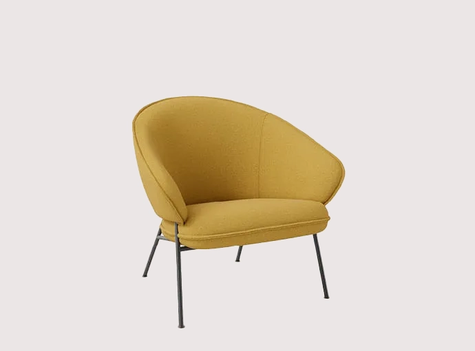 Wolfgang Lounge Metal Armchair