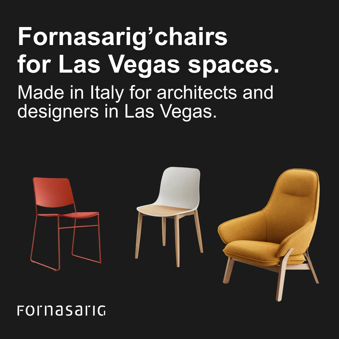 design chairs Las Vegas fornasarig