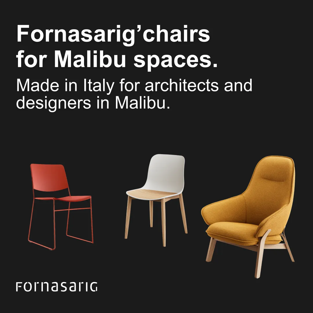 design chairs Malibu fornasarig