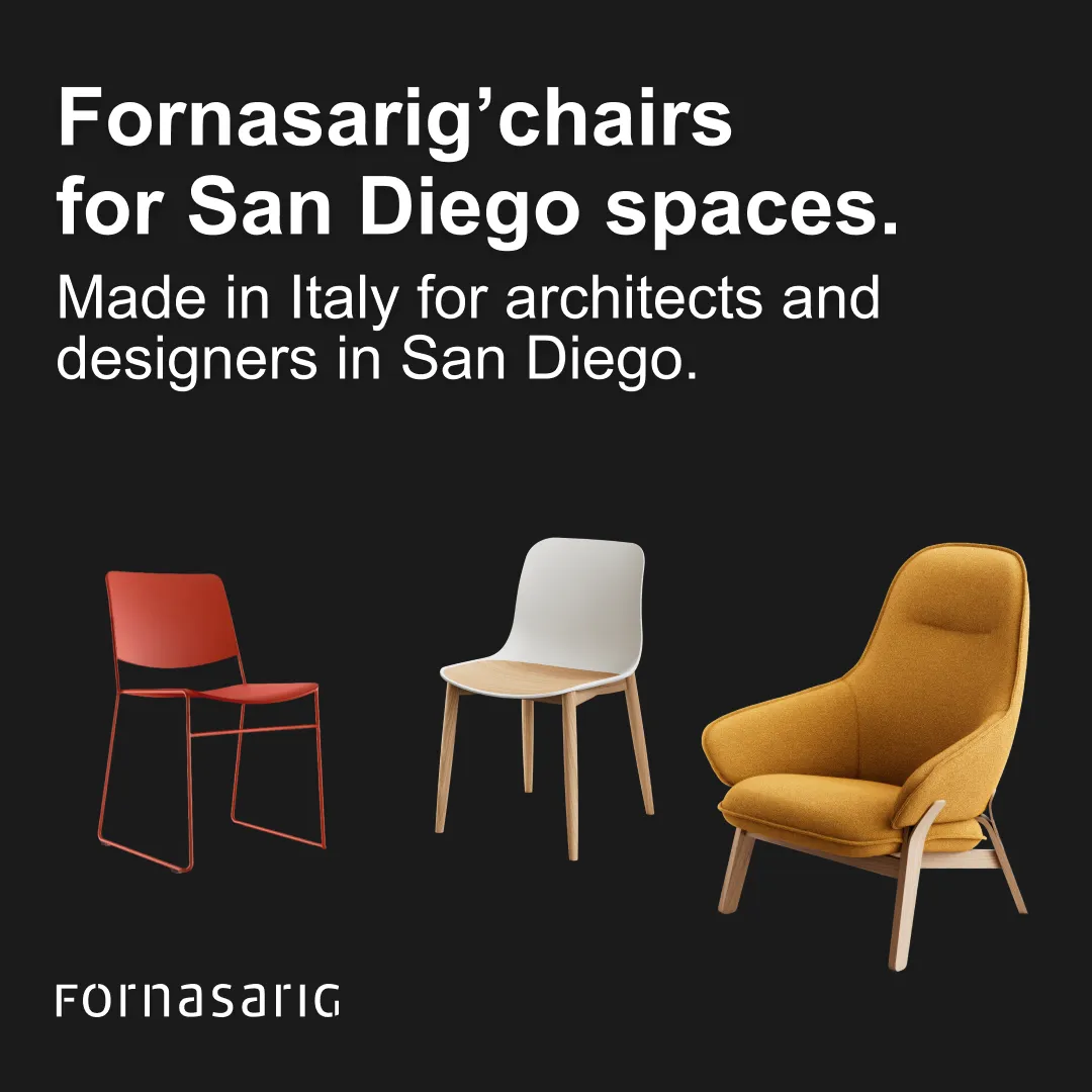 design chairs San Diego fornasarig