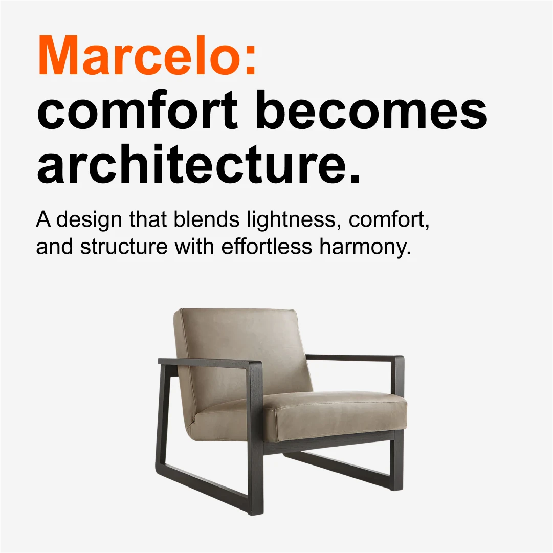 Marcelo lounge chair fornasarig