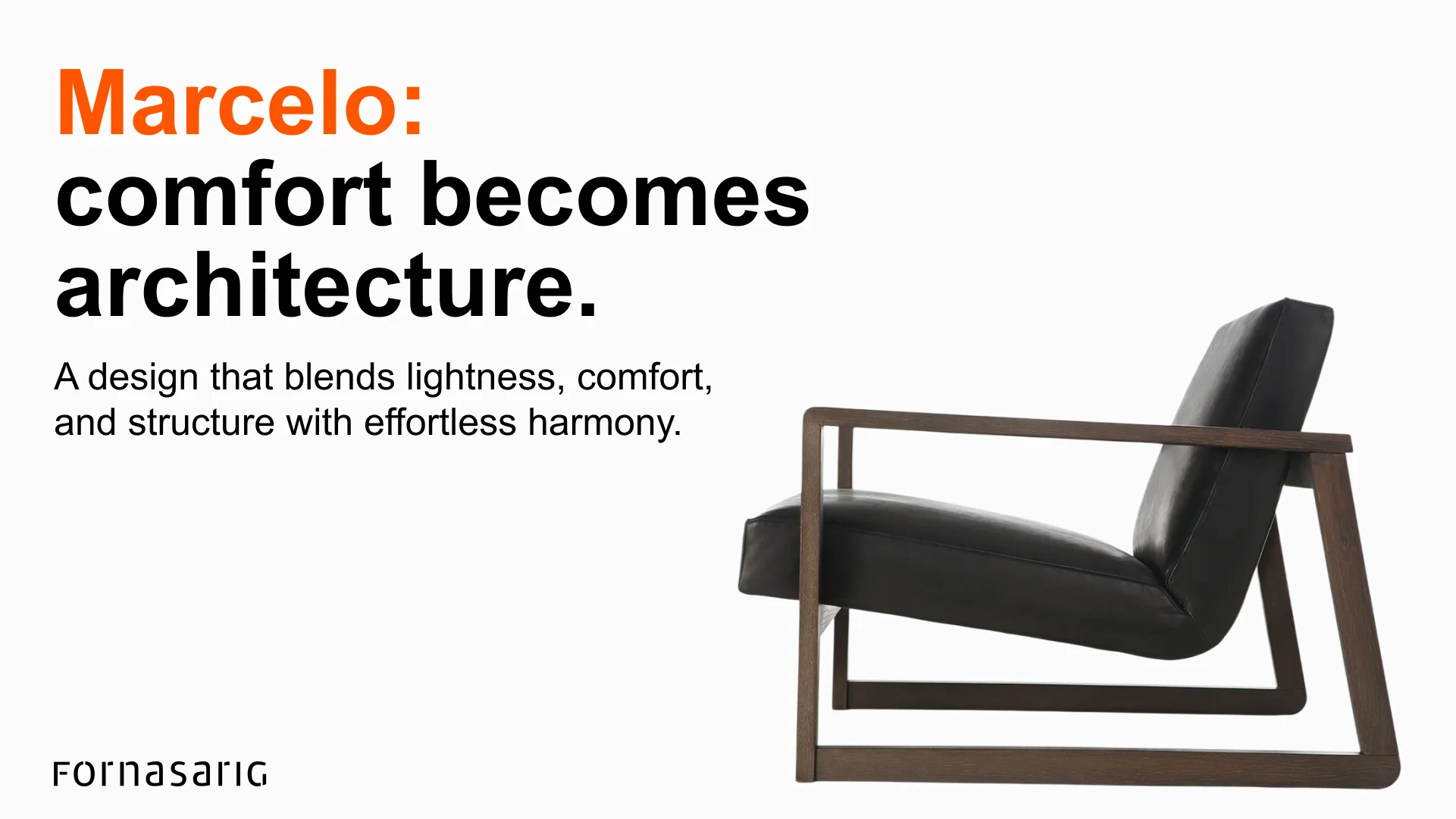 Marcelo lounge chair hero fornasarig