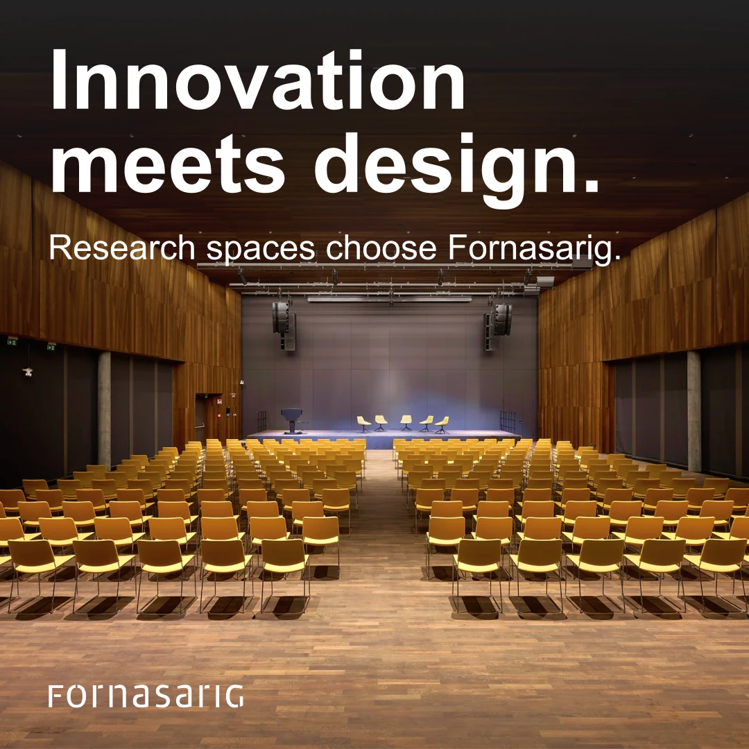 Stackable chairs for learning spaces fornasarig